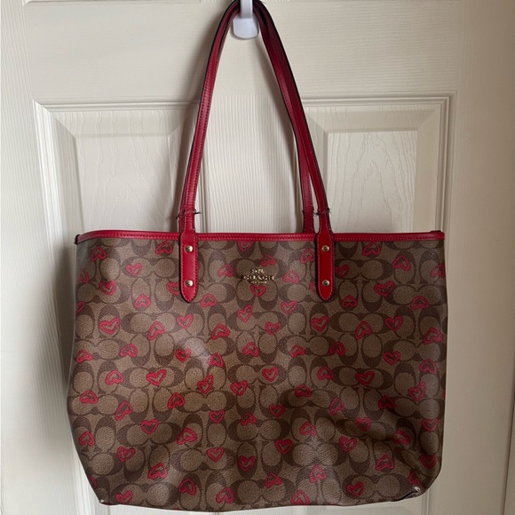Coach reversible city tote - Picture 1 of 8